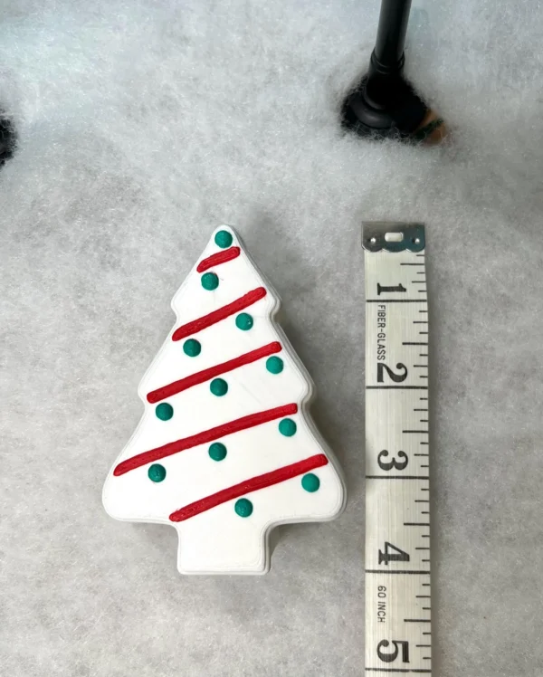 Christmas Snack Cake Container with Micro Mini Friends (extra small) - Image 3