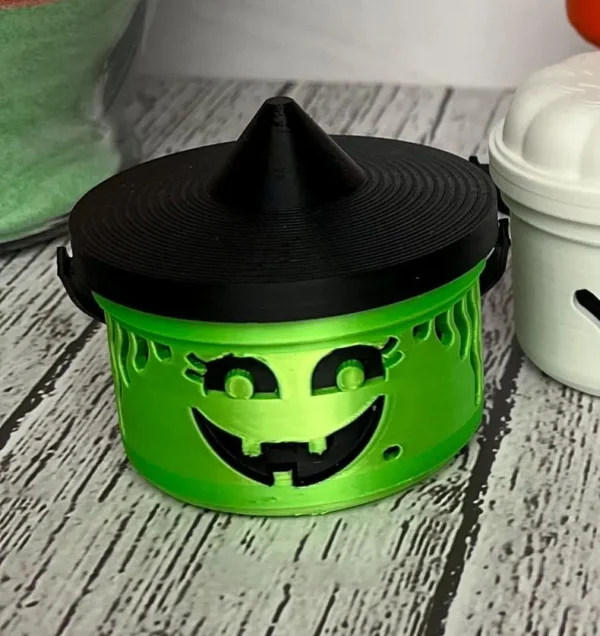 Halloween Boo Bucket, and Candy Corn Container with Micro Mini Friends (extra small) - Image 11