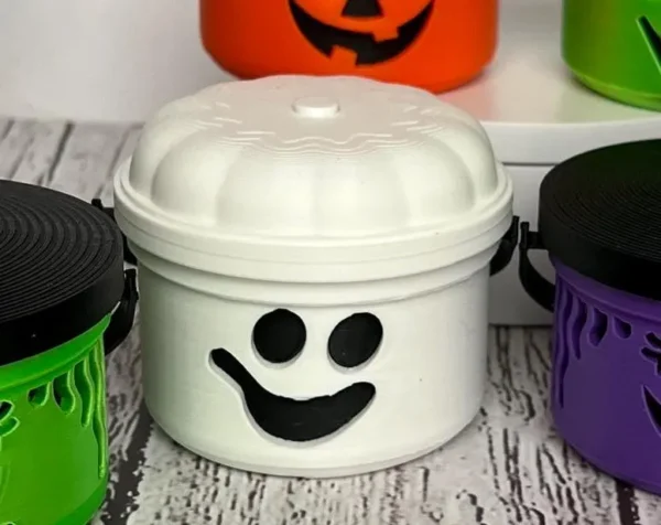 Halloween Boo Bucket, and Candy Corn Container with Micro Mini Friends (extra small) - Image 10