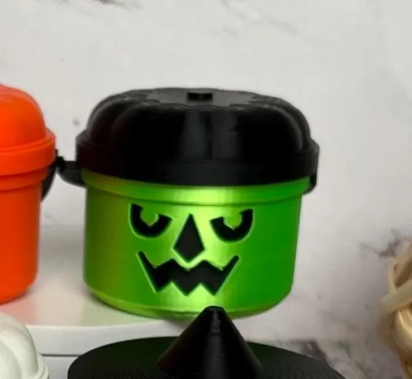 Halloween Boo Bucket, and Candy Corn Container with Micro Mini Friends (extra small) - Image 6